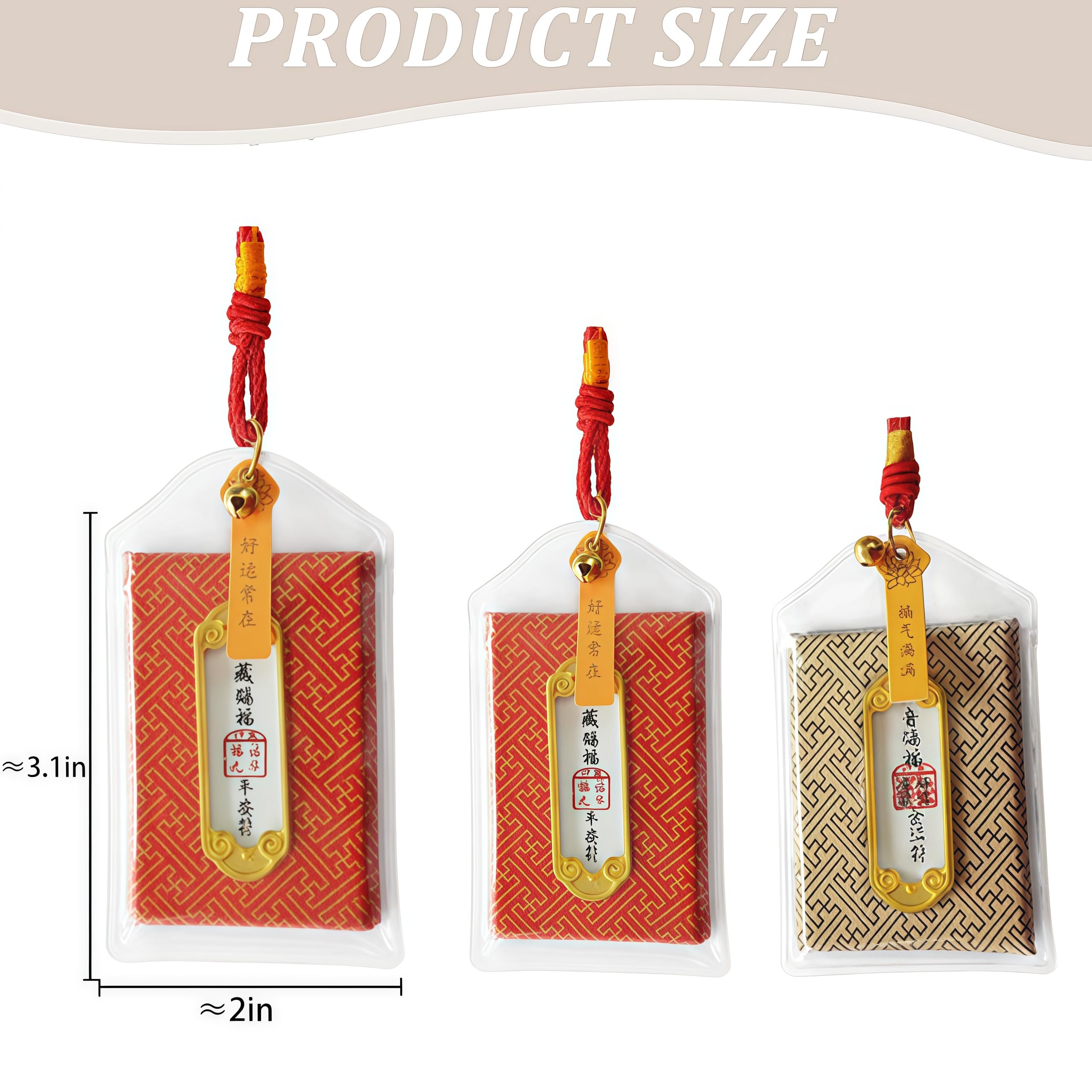 Amazon.com: 2 pcs Japanese omamori for Blessing Safe Travels/Get