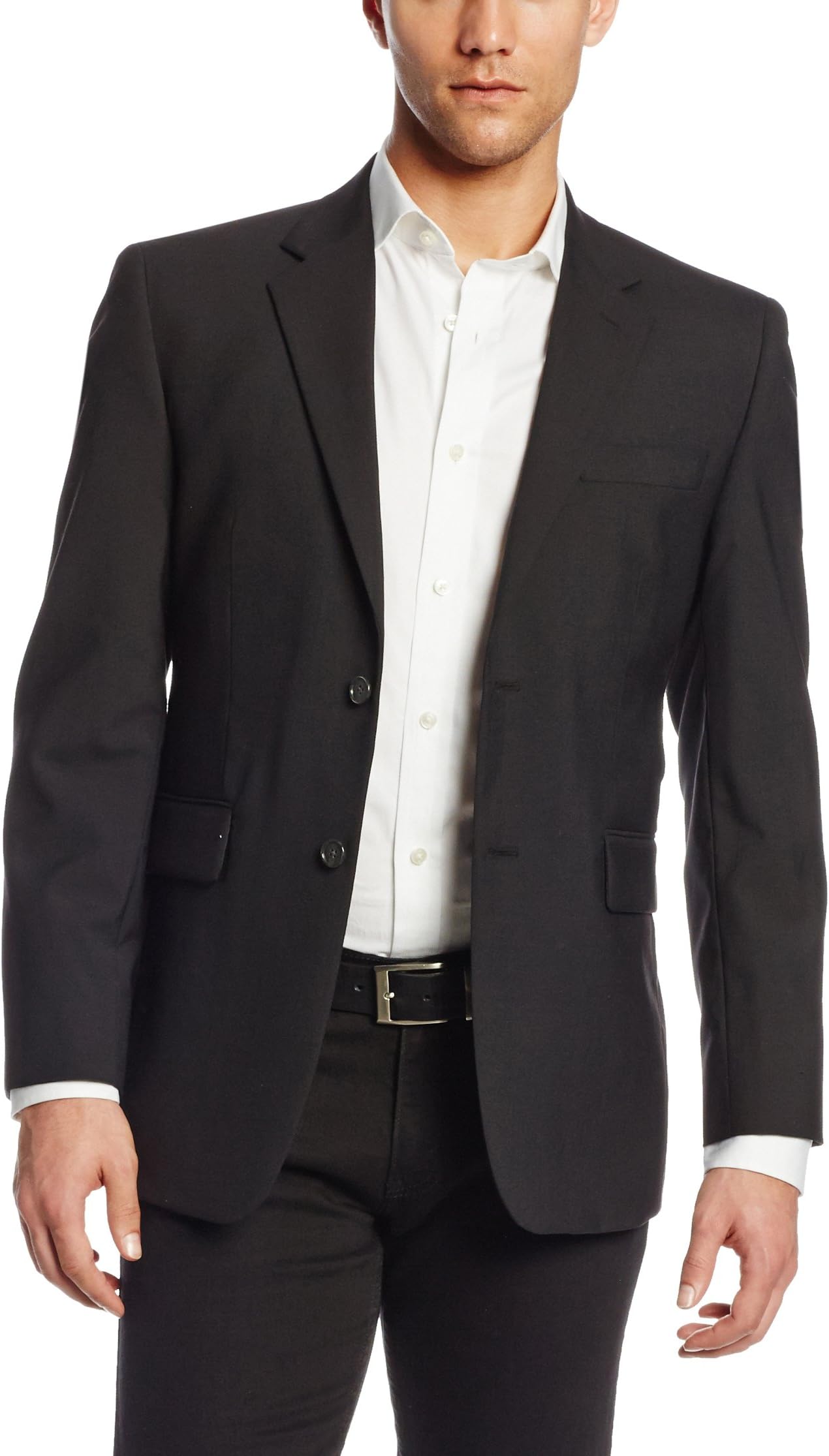 Nautica Men's Black 2 Button Center Vent Suit Separate Jacket