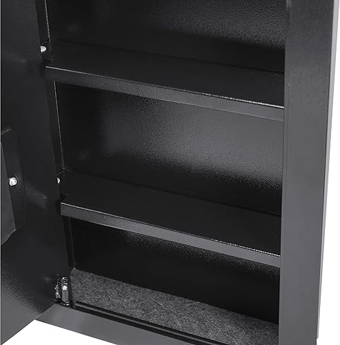 Miniatura 6 de Barska Caja fuerte biométrica de pared, tamaño único, negro