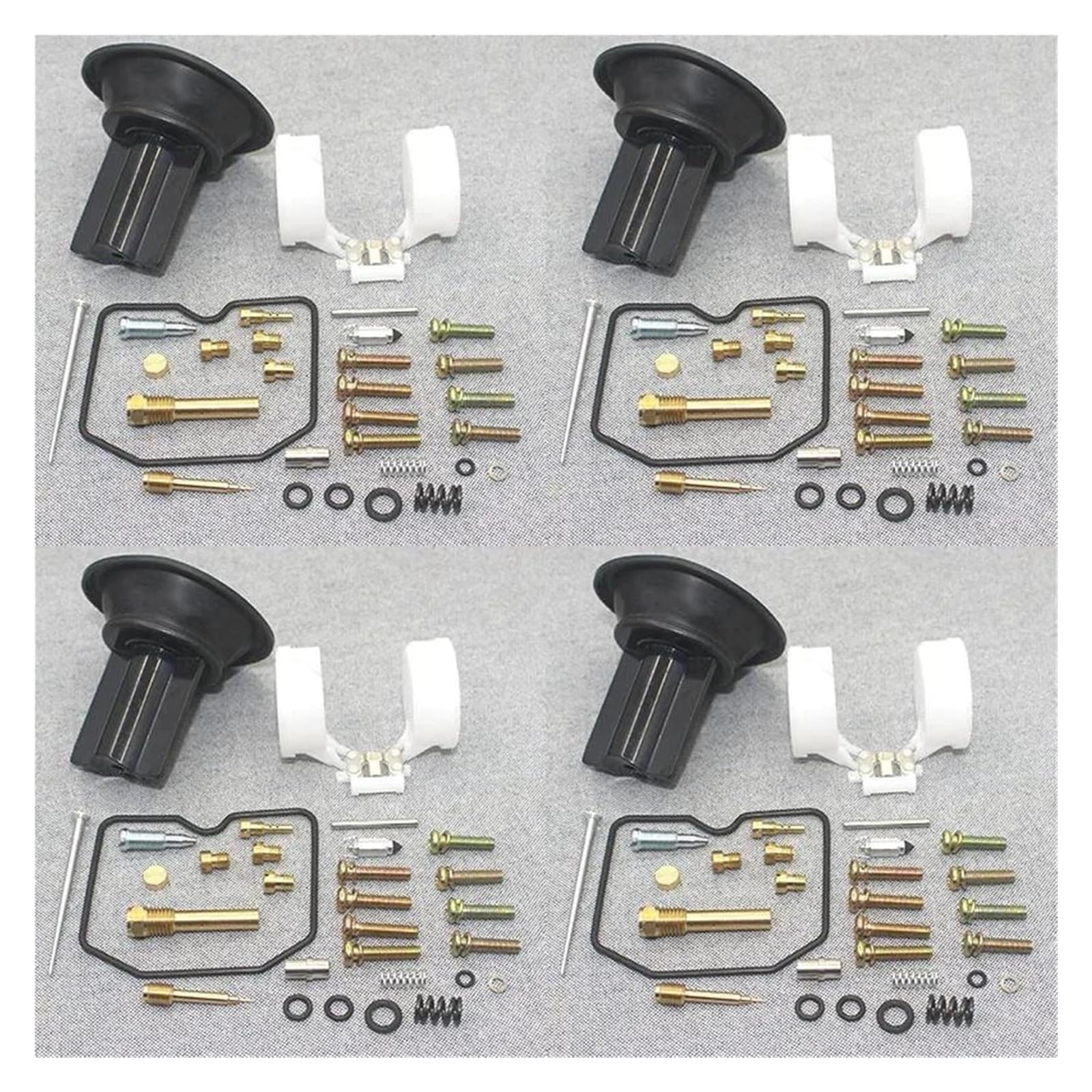 Moto Kit De Reparación Carburador para Motocicleta para Kawasaki ZR400 para Zephyr 400 Y Keihin CVK C1-C7 1989-1995 Incluye Juego Juntas Carburador Carb(Type 2)