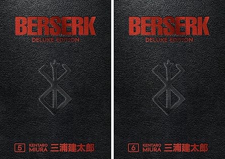 Berserk Deluxe Edition مجموعات كاملة المجلد 1-المجلد 14، غلاف فني