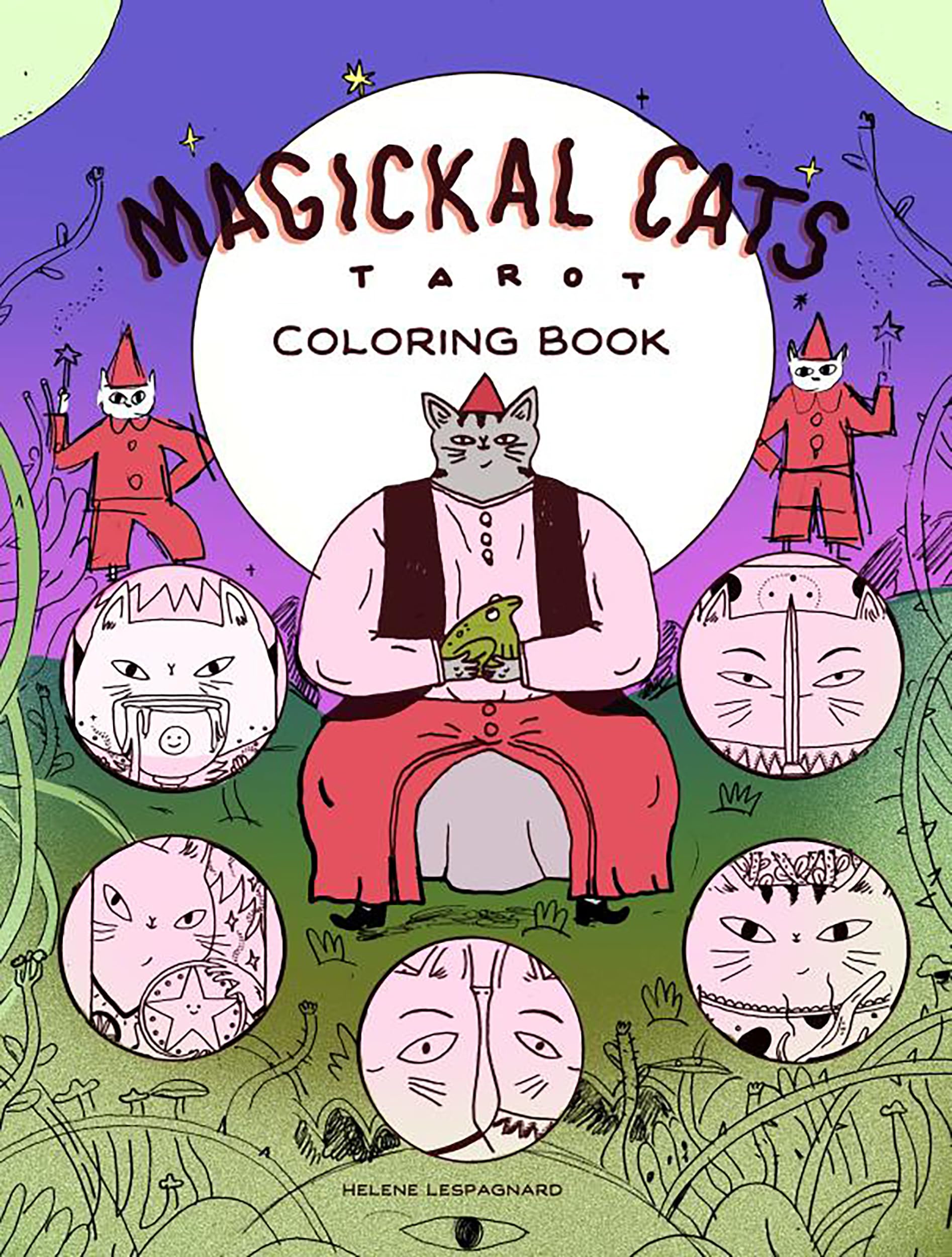 Magickal Cats Tarot Coloring Book - 9781648415319
