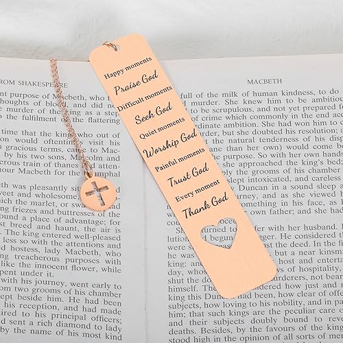 Miniatura 3 de Marcadores de versículos bíblicos para amantes de los libros, regalos de las Escrituras cristianas para mujeres, hombres, amigos, regalo de bautismo