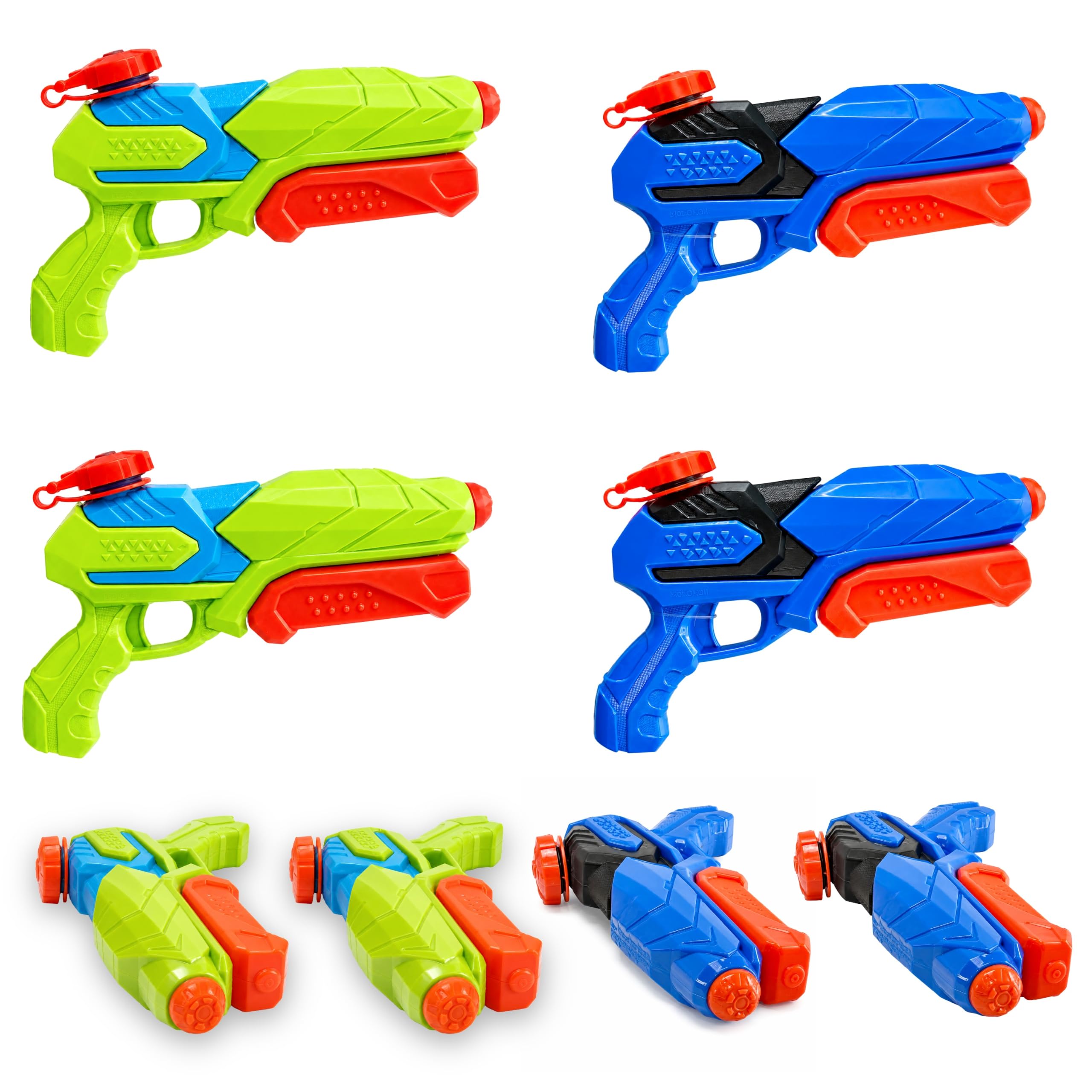 Große Wasserpistole 29 x 16 cm Für Kinder | Integrierter Tank | Spielzeug Für Pool, Strand, Garten Und Sommerspiele | Sortierte Farben
