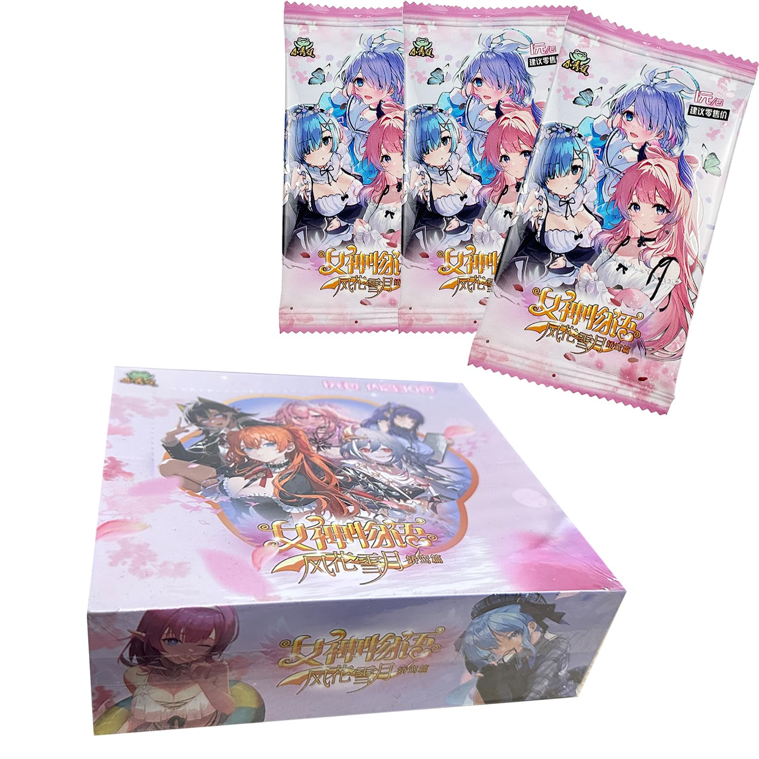 Amazon.com: Auomiliya Goddess Story TCG Cards,Goddess Story Cards
