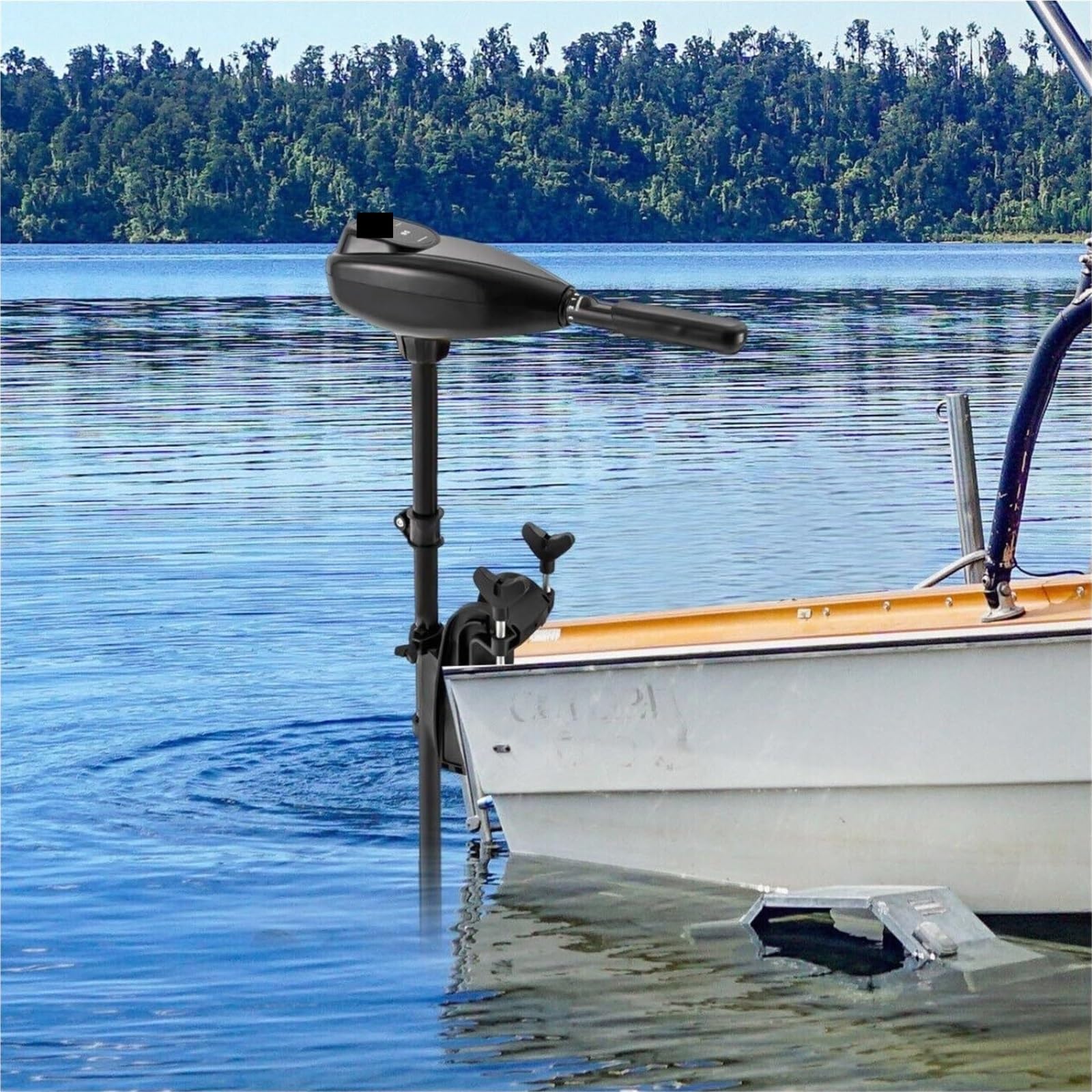 Motor Marino De 24 V, Cepillo Fueraborda Inflable 86 Libras