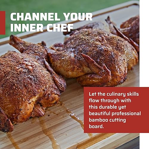 Miniatura 2 de Camp Chef Tabla de cortar profesional de bambú, bambú, CHOP26