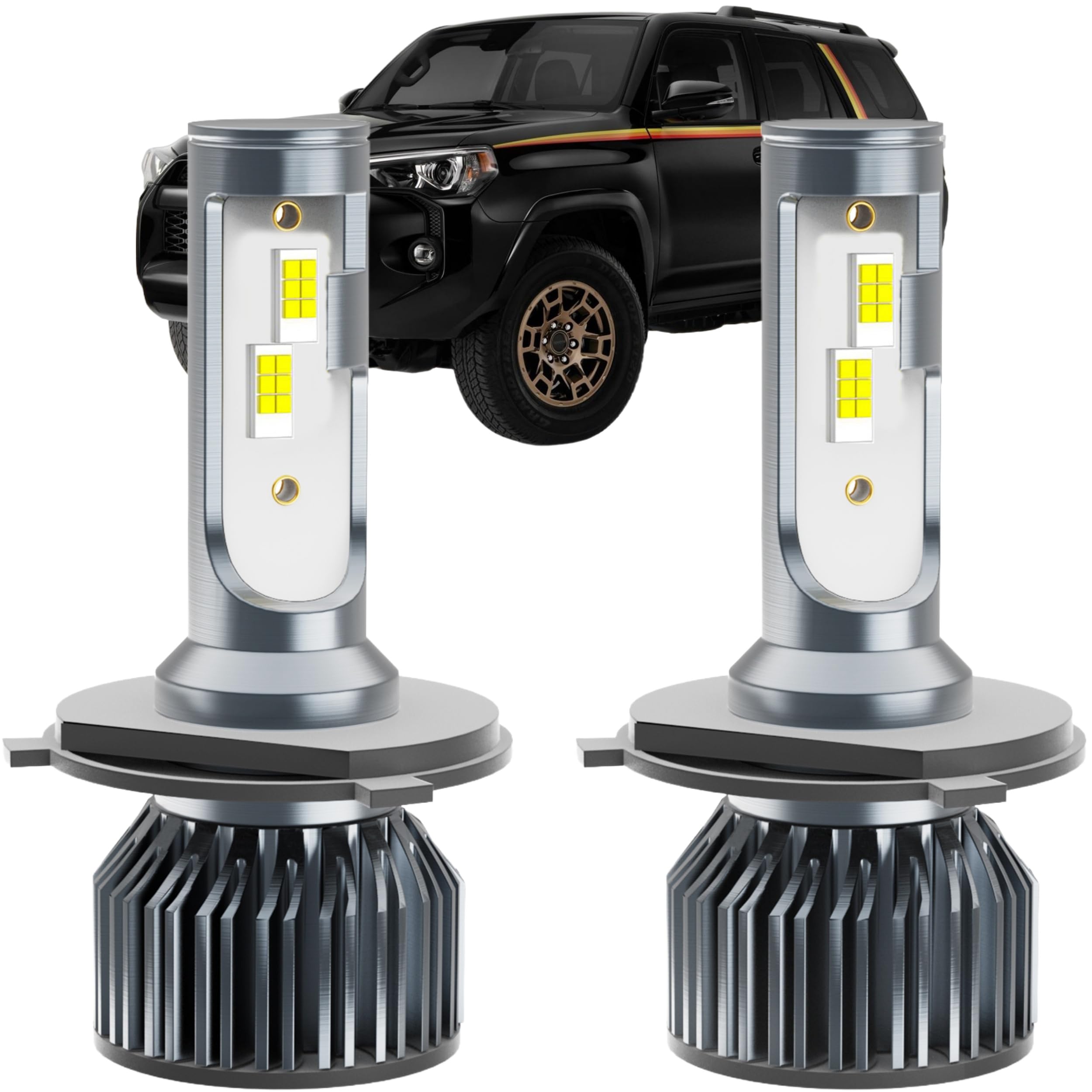 4Runner Dedicated Accessory,Fit for 1996 1997 2001 2002 4Runner,9003 Hi Lo Beam,Plug and Play,No Errors,Pack of 2