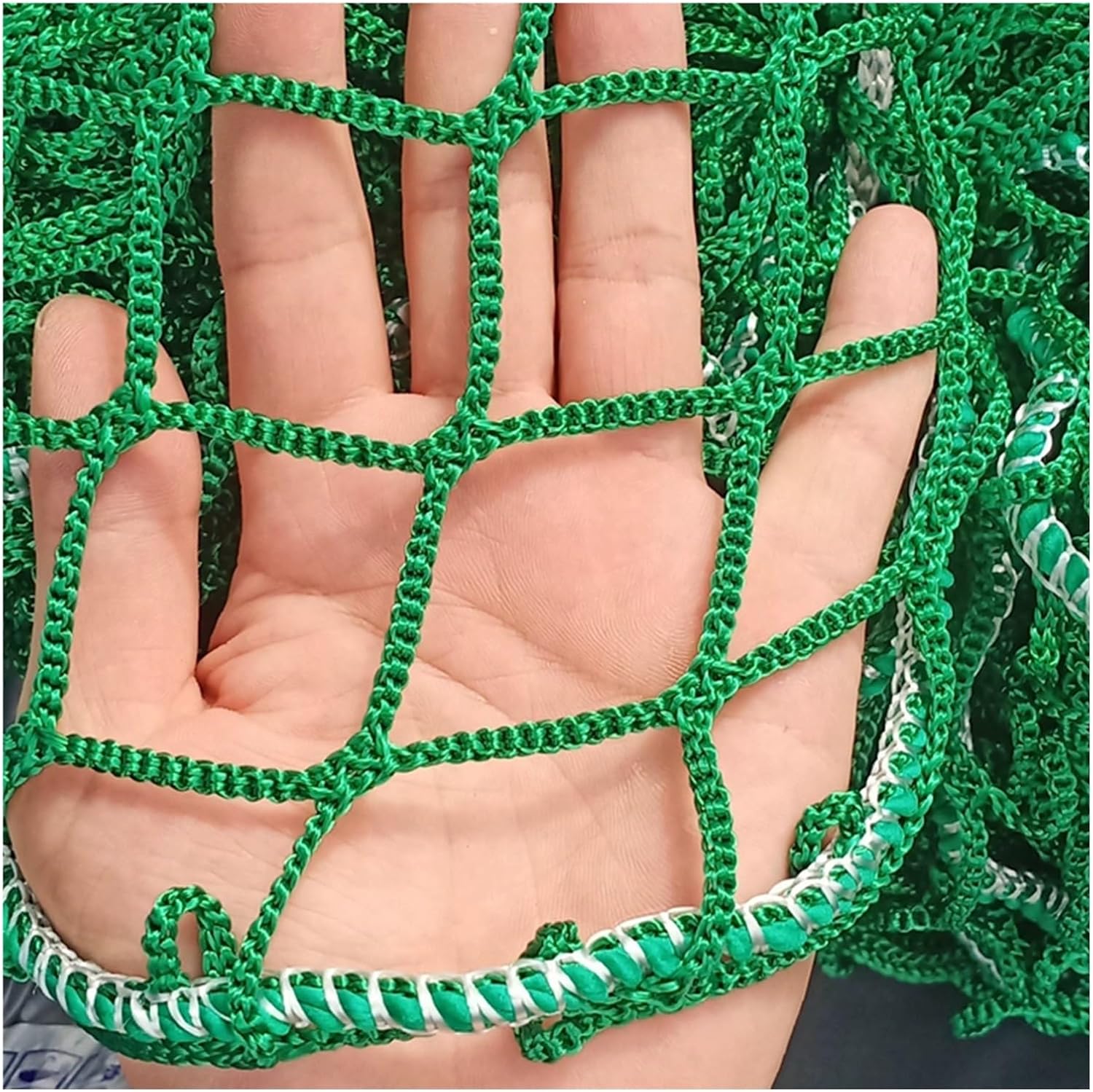 Knotless Polyester Safety Net, 4cm/4mm Stair & Fall Protection Netting, High Altitude Safety, Versatile Garden Fence Net (Size: 4.5x20m)