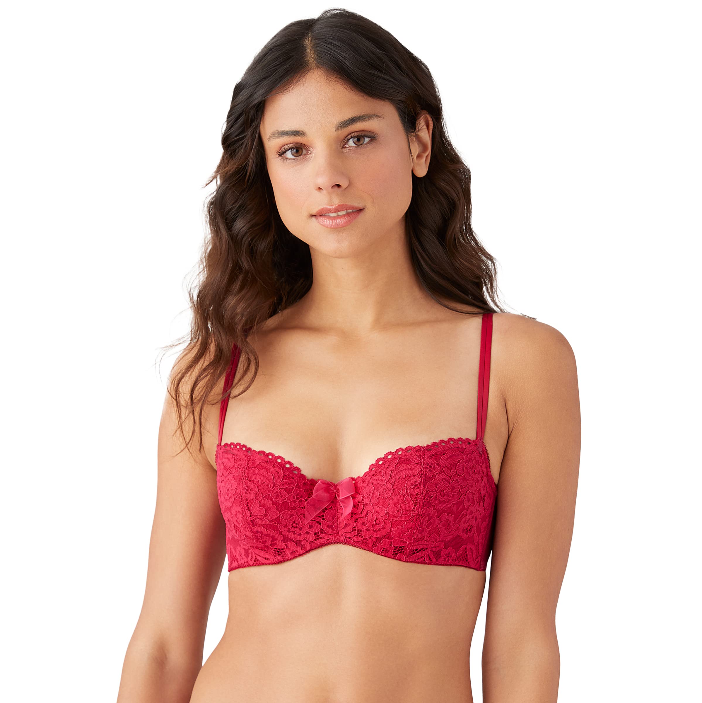 b.tempt'd Women's Ciao Bella Balconette Bra, Persian Red, 32DD