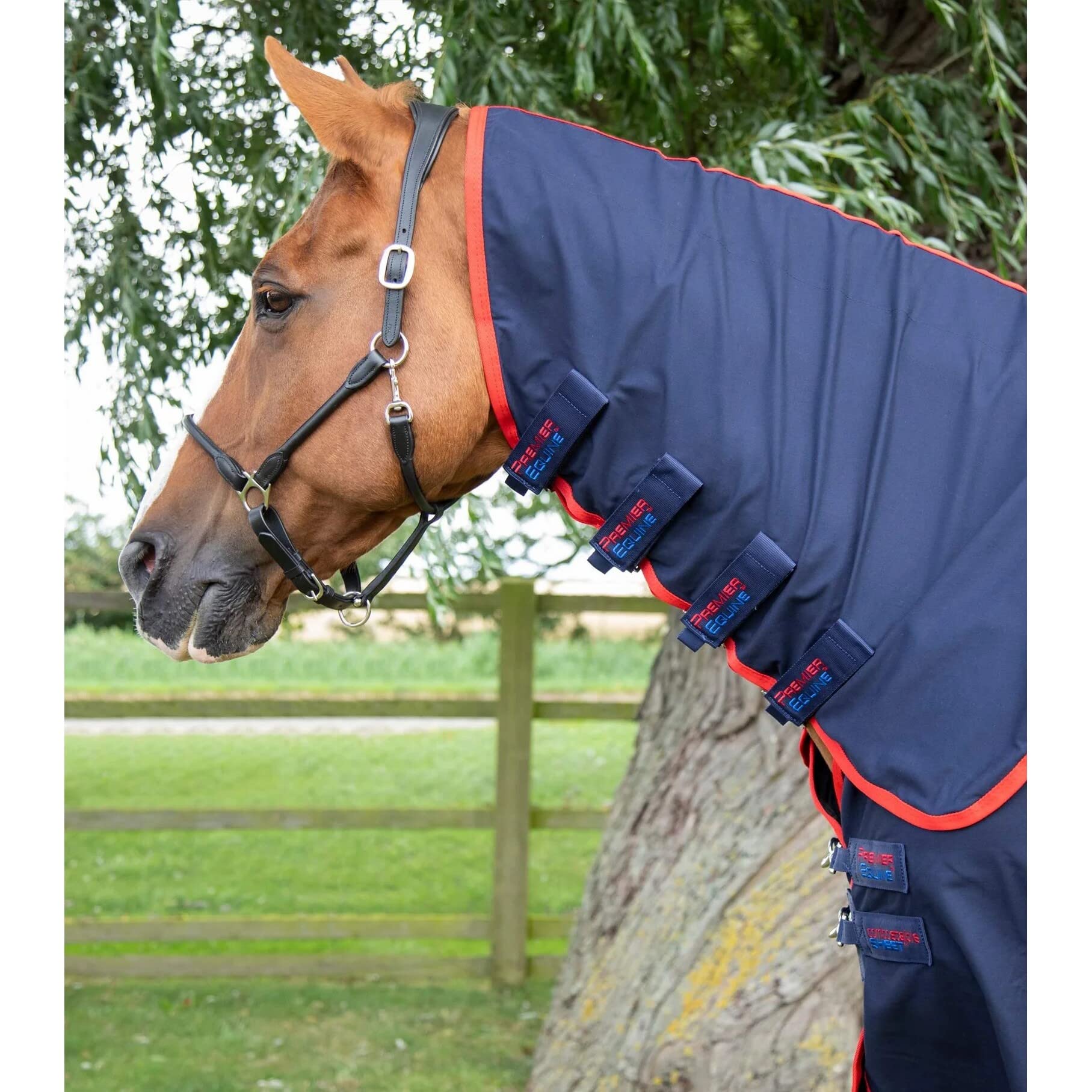 Premier Equine Coperta di Asciugatura per Cavalli con copricollo