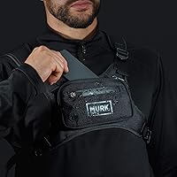 Vista 8 de MVRK Mochila de pecho resistente al agua - Chaleco para correr para entrenamientos, soporte para teléfono para correr, almacenamiento adicional