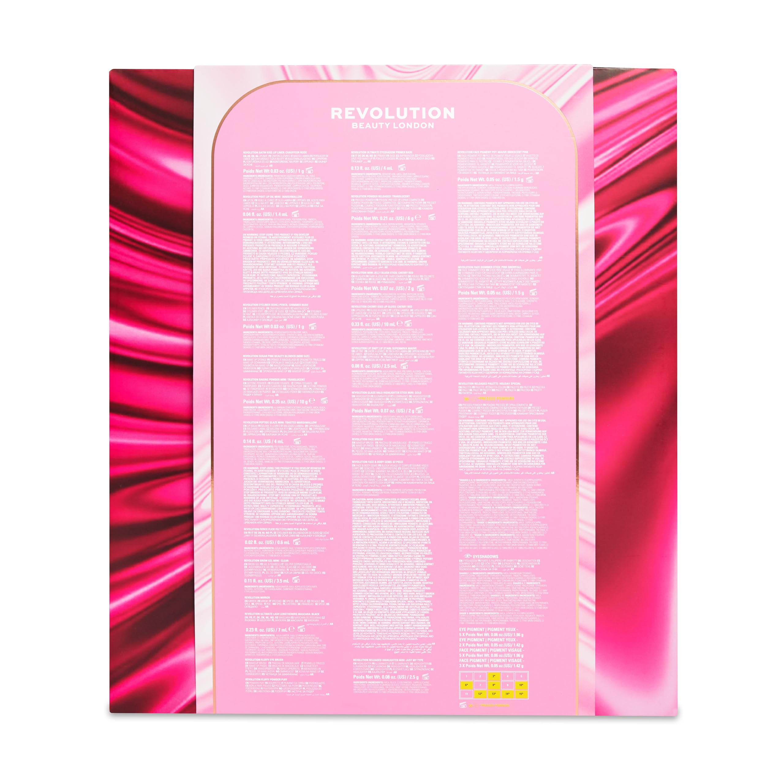 Revolution calendrier de l'Avent beauté 24 jours 2026, coffret cadeau