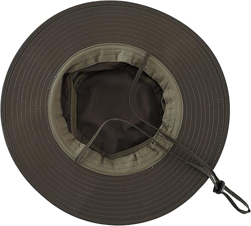 Miniatura 4 de Home Prefer Mens Sun Hat UPF 50 Wide Brim Bucket Hat Windproof Fishing Hats