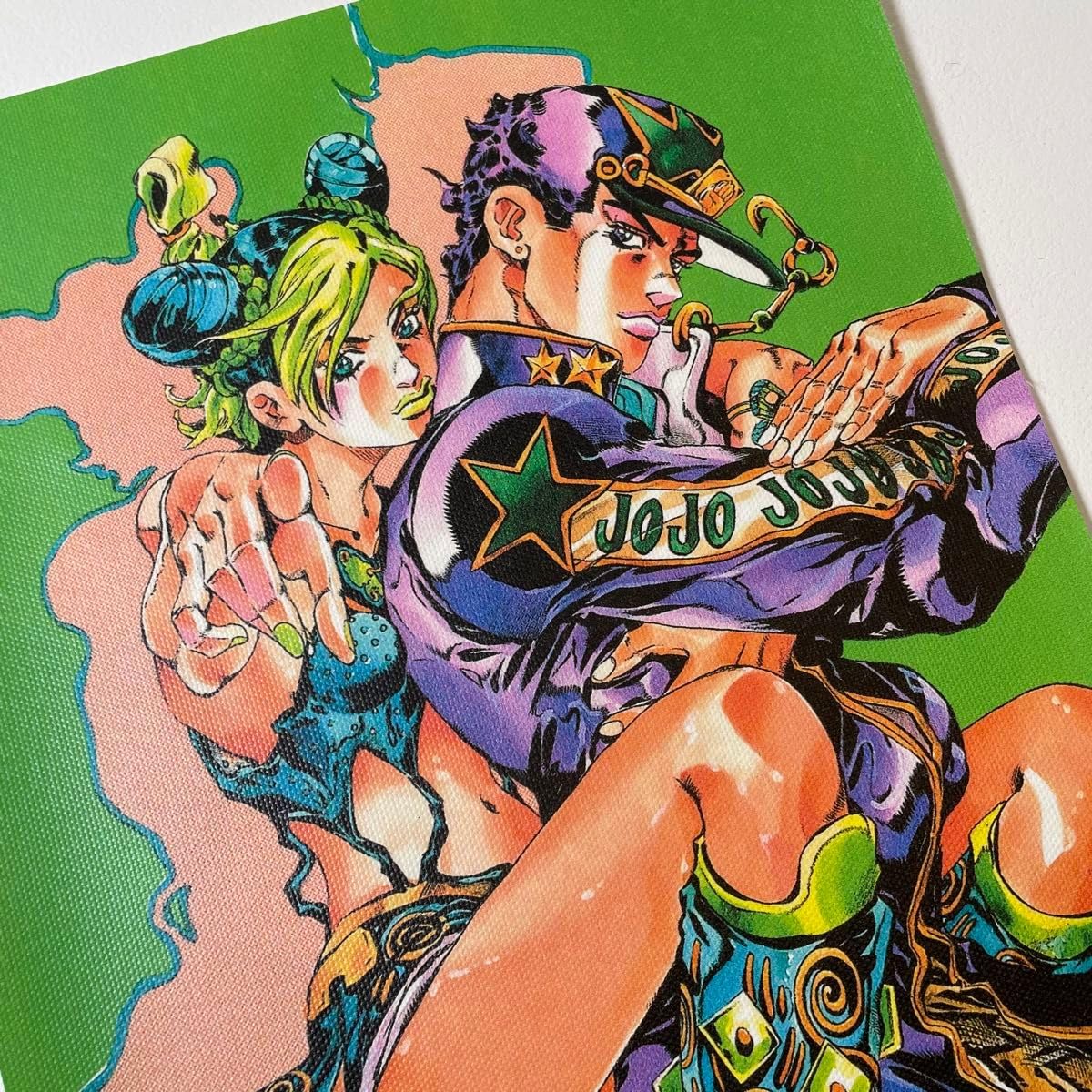 Amazon.co.jp: 白額 ポスター JOJO ジョジョの奇妙な冒険 承太郎 徐倫