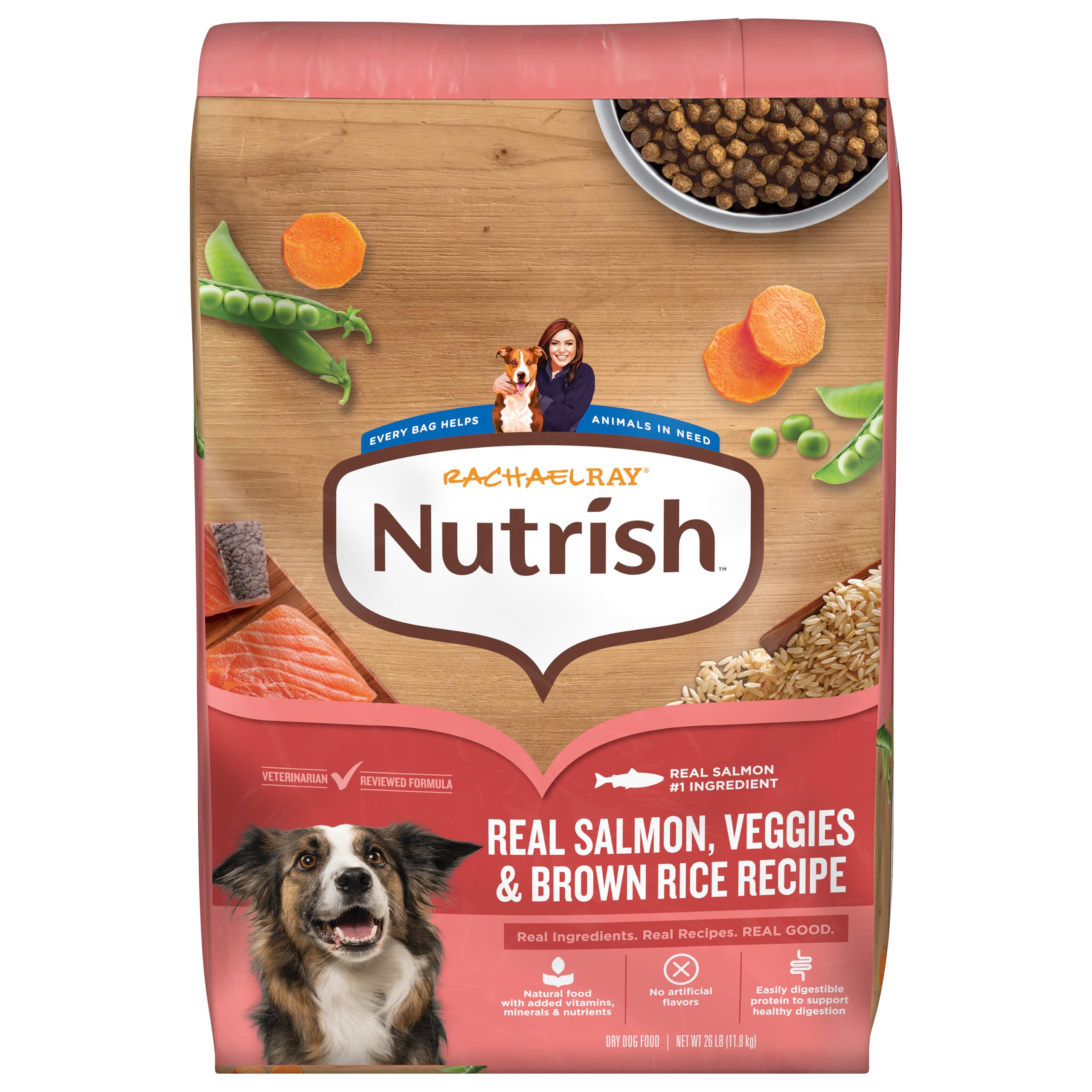 Nutrish Rachael Ray Salmon Dry Dog Food