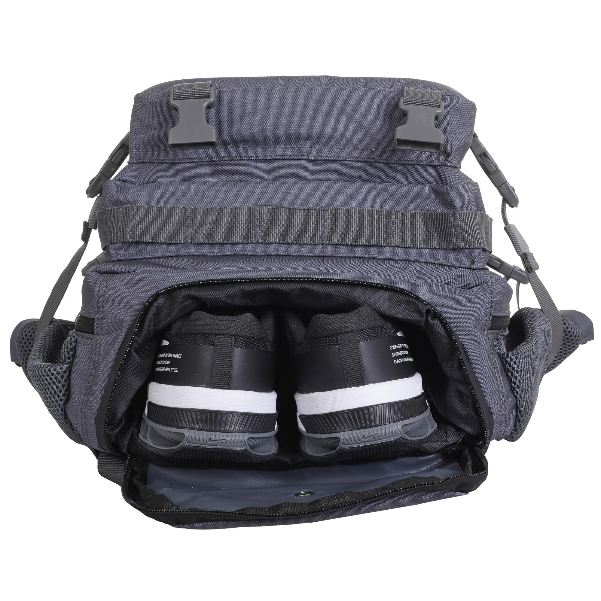 ELITRAINX Elitex Training 45L Tactical Military USA Waterproof Sport, Cabin Airplane, CrossTraining, Outdoor Sports Gym Portable, grey — view 6