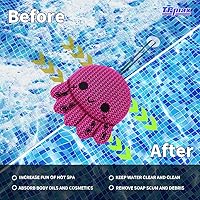 Vista 3 de Absorbedor de espuma reutilizable para bañera de hidromasaje y esponja absorbente de aceite, accesorios imprescindibles para bañera de hidromasaje