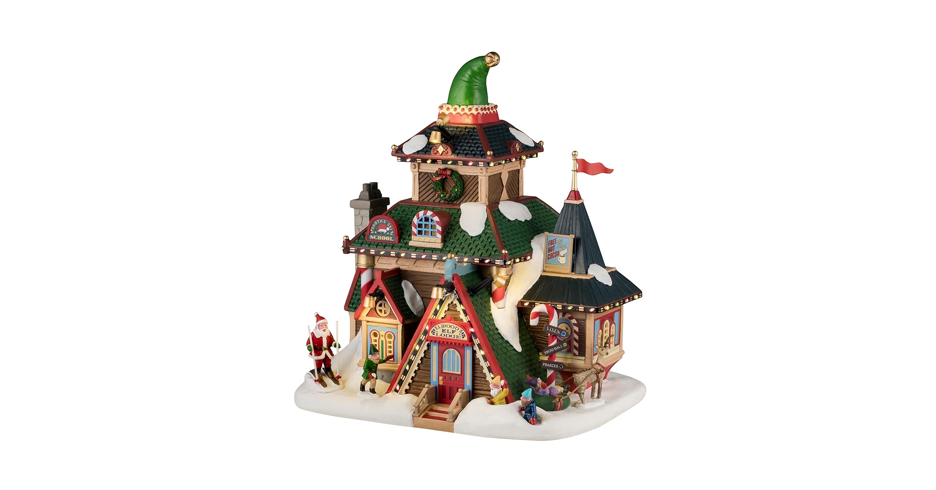 ププ　LEMAX クリスマス　スキーリゾート　ジオラマ　ライトハウス ププ LEMAX クリスマス スキーリゾート ジオラマ ライトハウス