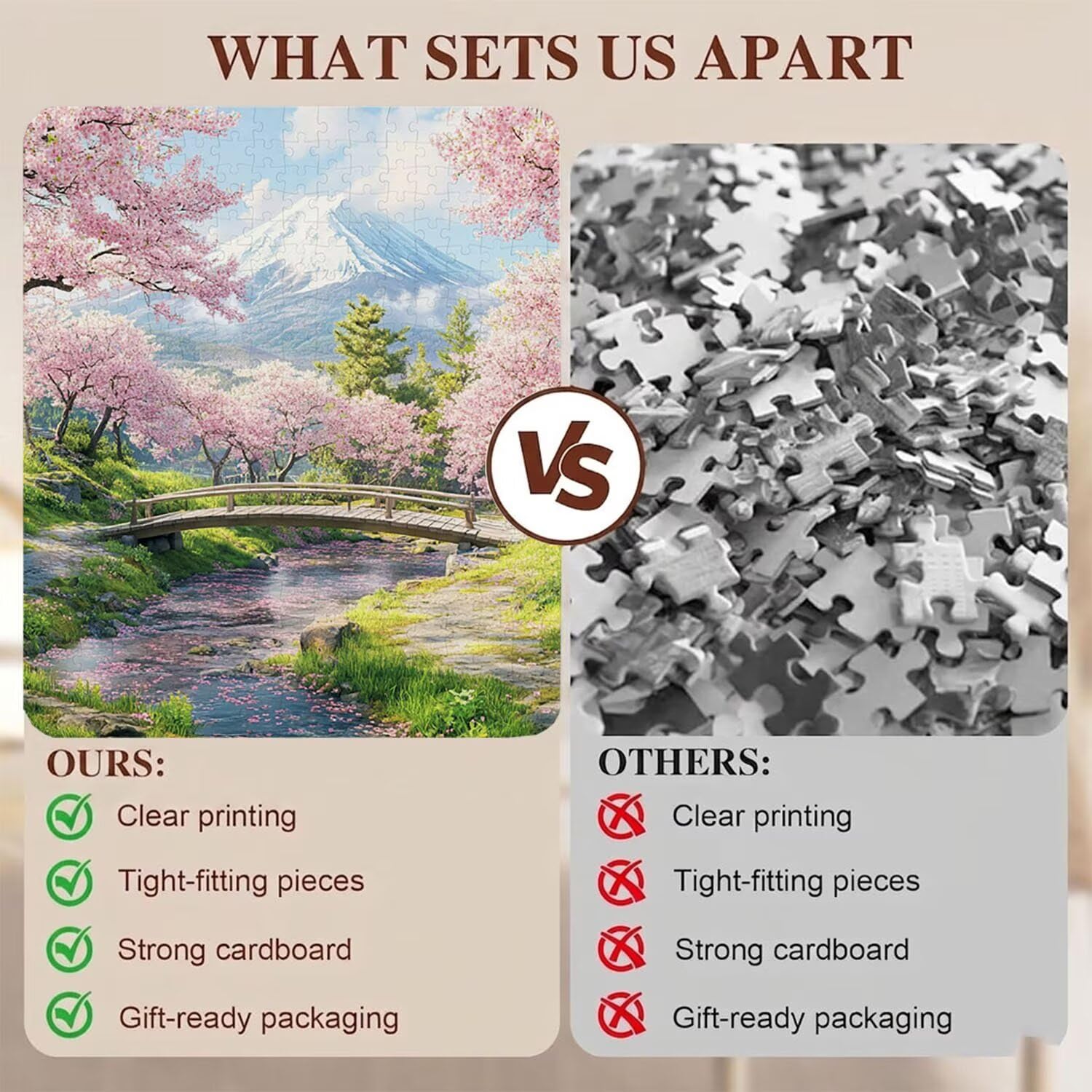 Giappone Montagna-2 Puzzle 2000 Pezzi per Adulti, Puzzle in Legno - Collezione Classica con Poster Incluso - Sfida di Concentrazione e Passatempo Antistress, Gioco per Famiglia, 99 x 70 cm f0-851