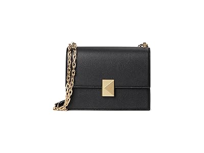 Kate Spade New York Deco Pebbled Leather Chain Shoulder Shoulder Women