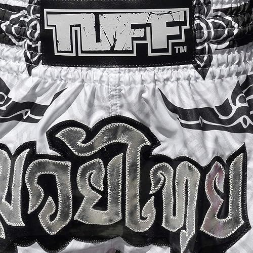 Miniatura 5 de TUFF Pantalones cortos deportivos para Muay Thai y artes marciales, ropa de entrenamiento y gimnasio
