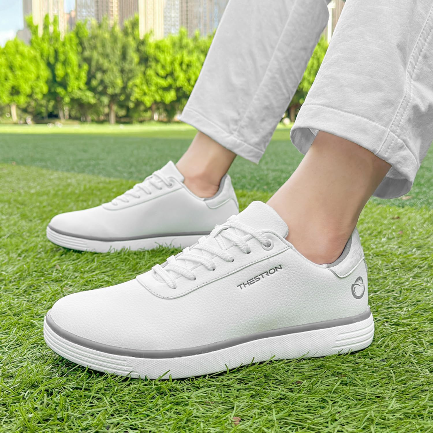 Spikeless Golf Shoes Men Professional Golf Foowears Luxury Walking Footwears for Golfers Outdoor - Image 2