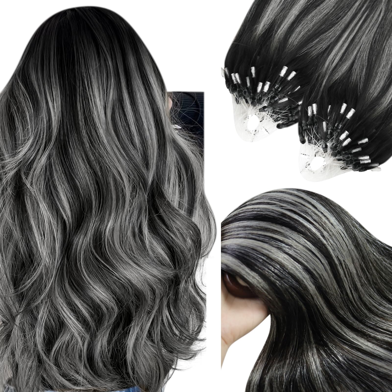 YoungSee Hair Extensions Human Hair Echthaar Haarverlängerung Echthaar