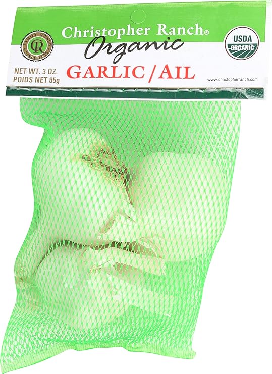 Garlic Bag Organic, 3 Ounce
