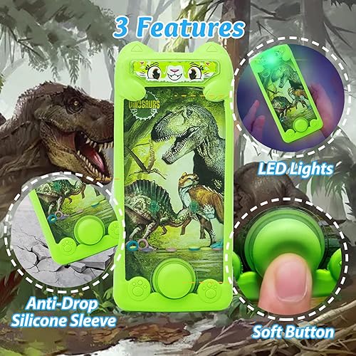 Miniatura 2 de Juegos de lanzamiento de anillos de agua de mano, 3 paquetes, juguetes de viaje, esenciales para viajes por carretera, juguetes retro, juguete