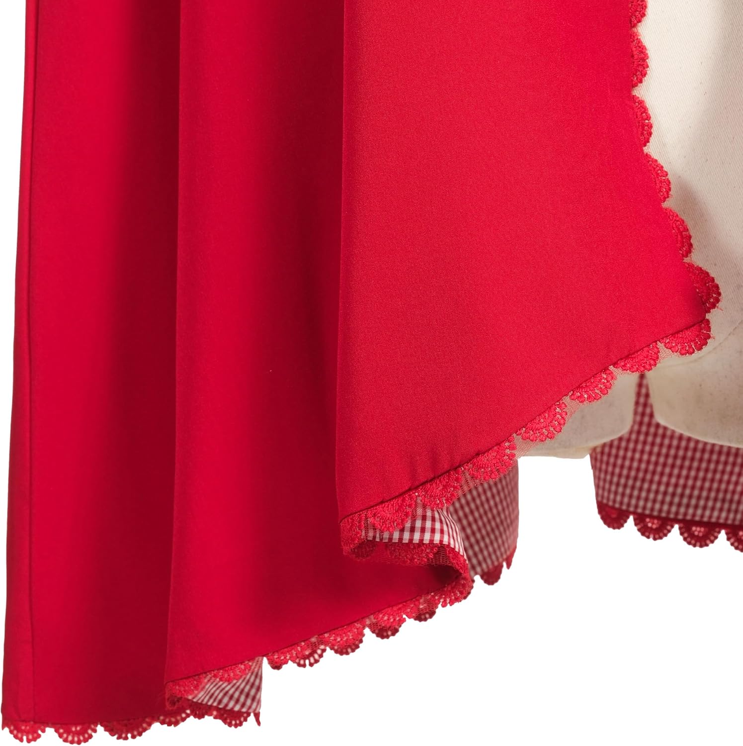 Little Red Riding Hood Cape Women,Red Cloak Costume for Women,Halloween Christmas Costume Cape - Image 7