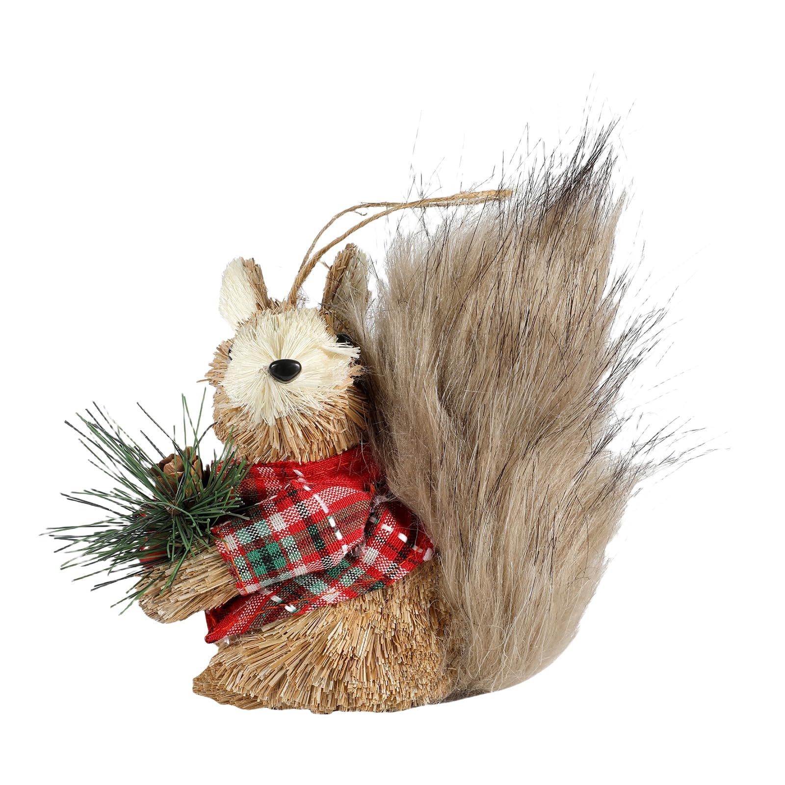 Zbiianxer B Holiday Squirrel Christmas Ornament Pendant Foam Craft Holiday Decoration For Home Tree Party Gift Squirrel Decoration