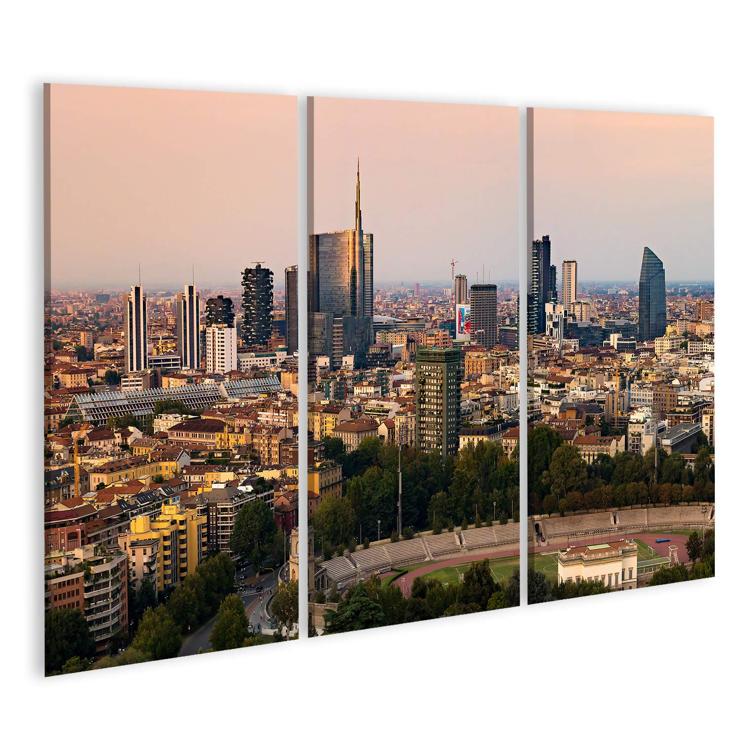 Immagine su tela New Building and Skylines a Milano Italia murale poster stampa artistica immagini