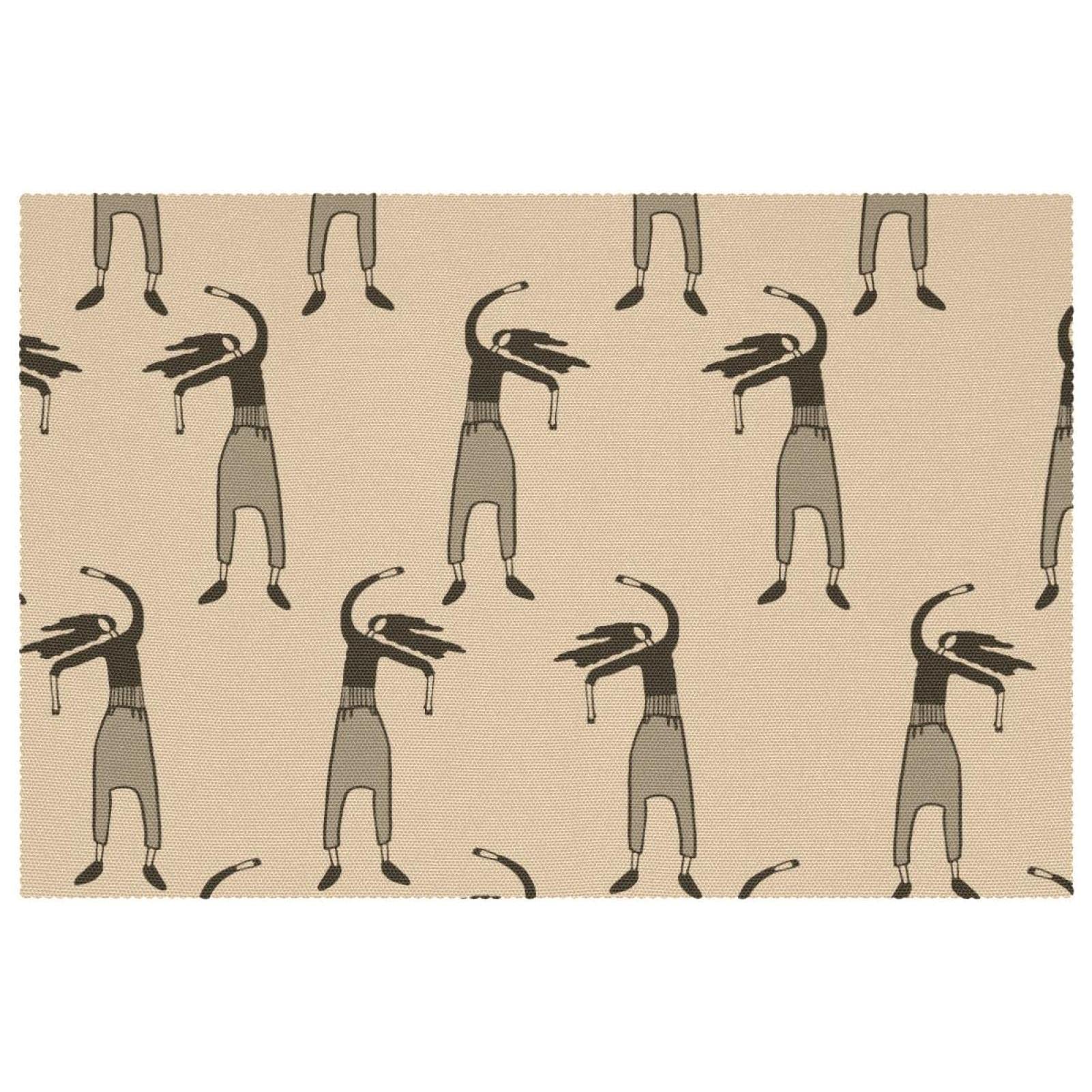 Sets de table de cuisine Crazy Dancing pour protéger votre mobilier des repas chauds