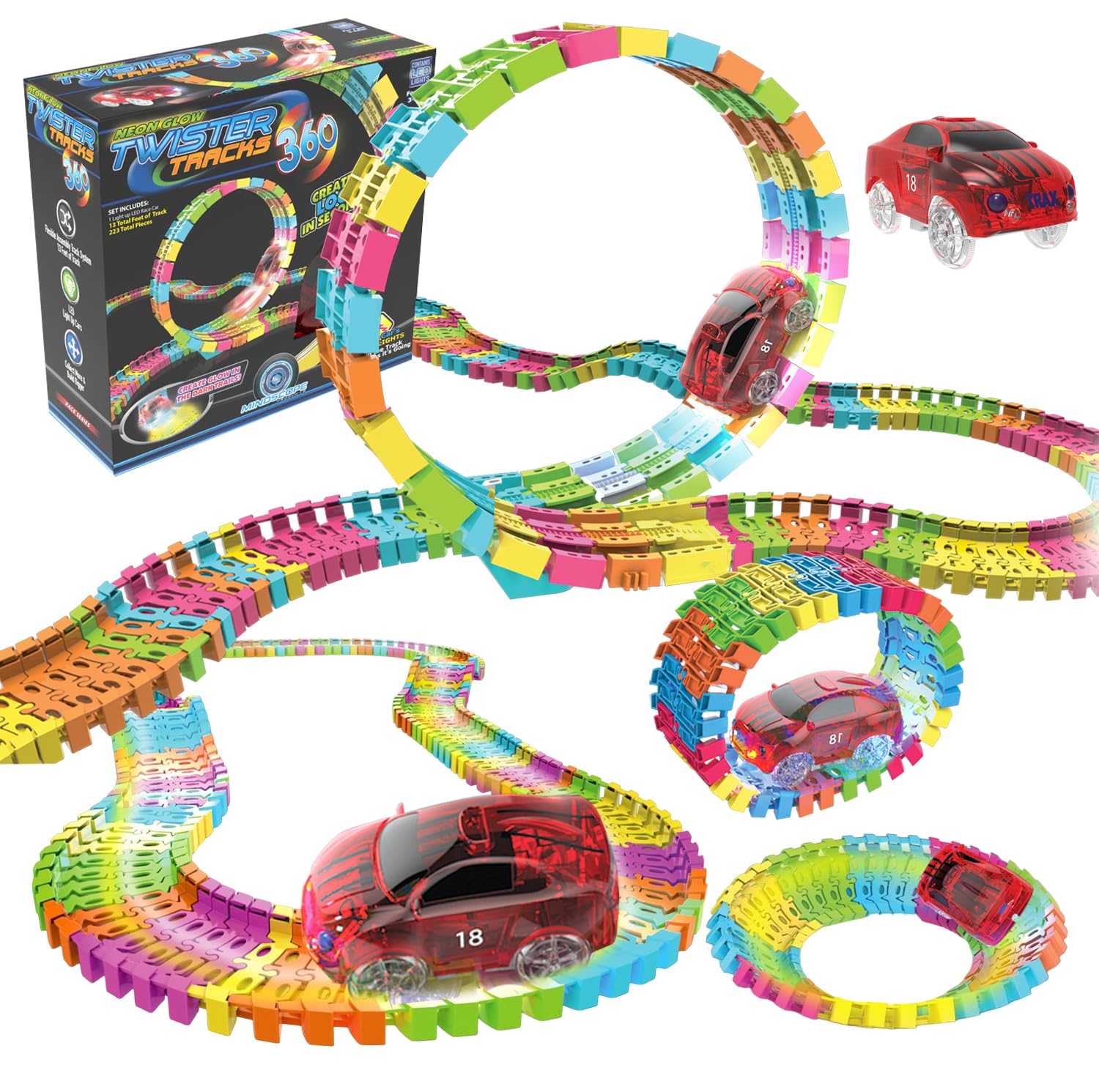 Amazon.com: Mindscope Twister Tracks Trax 360 Loop 13' (feet) of