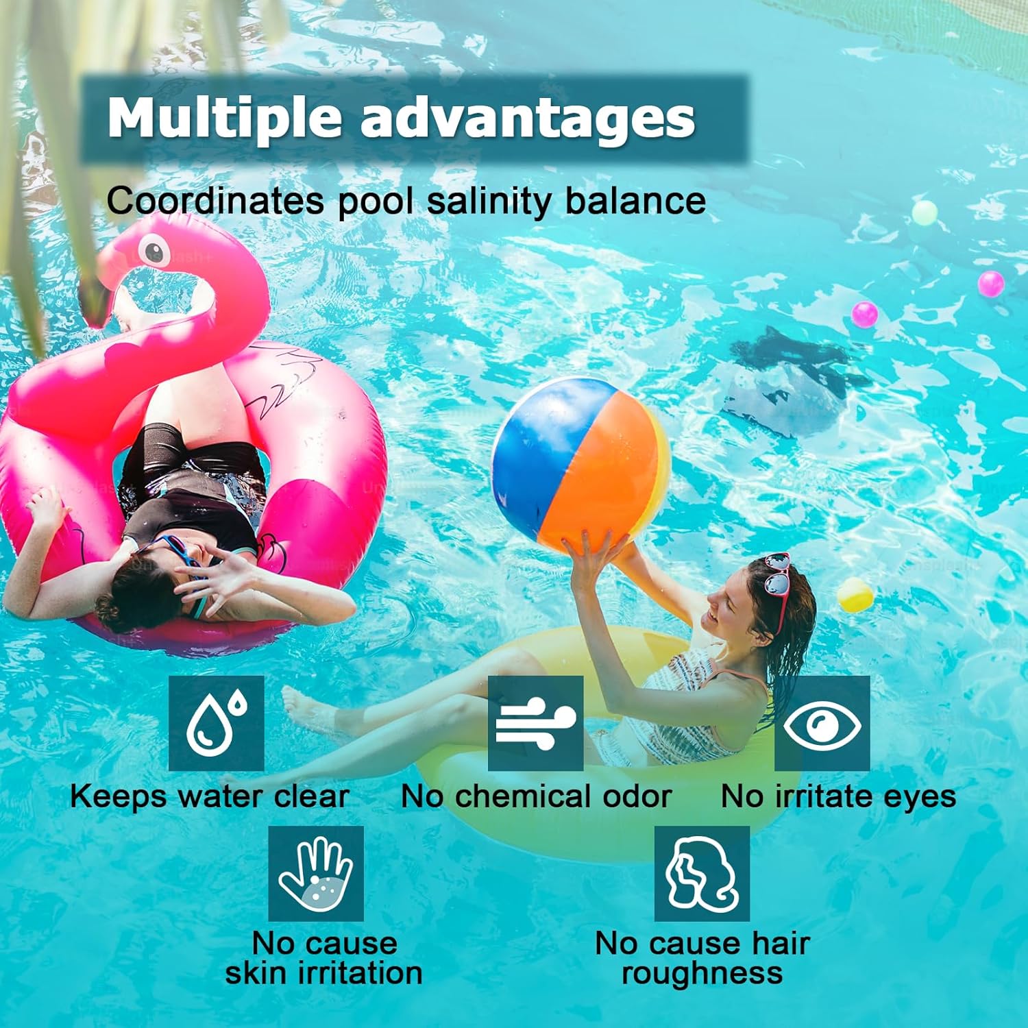 PPC3 Salt Cell Compatible with Autopilot Pool Pilot Nano Plus System Generator Suitable for 50,000-gallon Pools 7 Titanium Plates Replcace# RC-42 SC-48 AP-250 RC-7