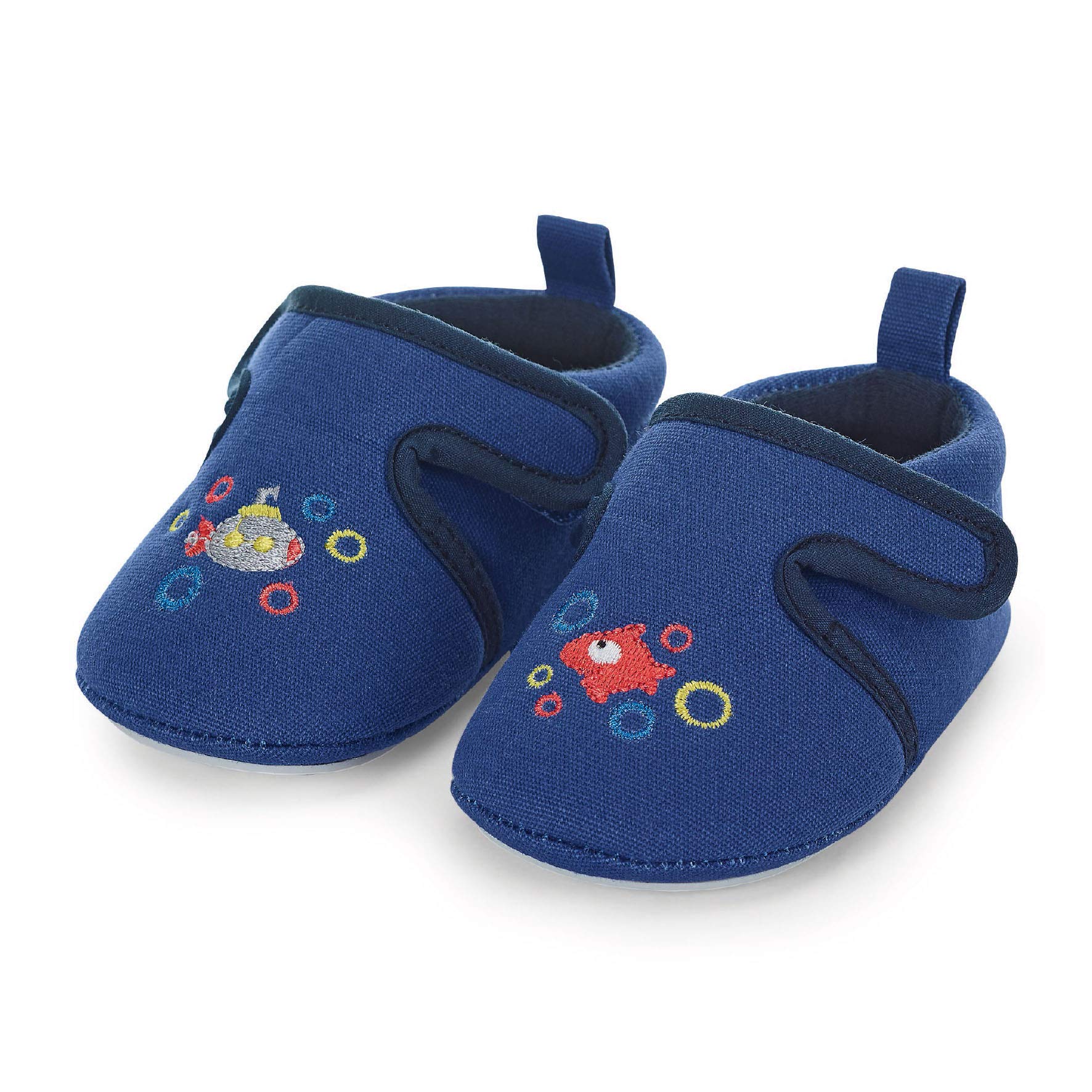 Sterntaler Baby-Krabbelschuh, Baby Boys’ Slippers, Blue (Blue 356), 3-6 Months (15/16 EU)