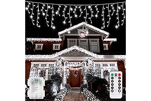 102 LED Battery Operated Icicle Lights - Adorn Your Interiors