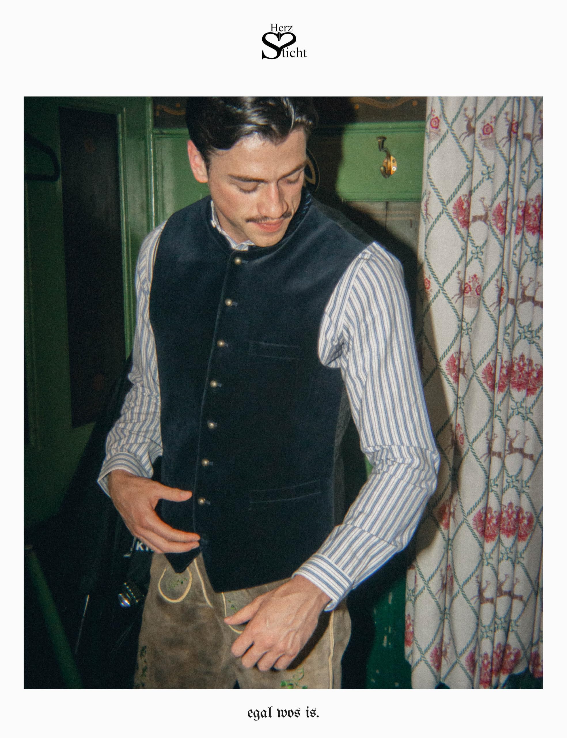 Gilet de Costume Traditionnel Homme (modèle: Petersberg)