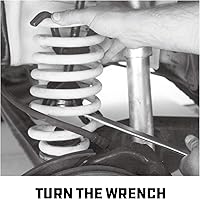 Vista 5 de Kit de herramienta compresor de resorte de puntal Powerbuilt, comprima, retire e instale juego de resortes de puntal y bobina para vehículos