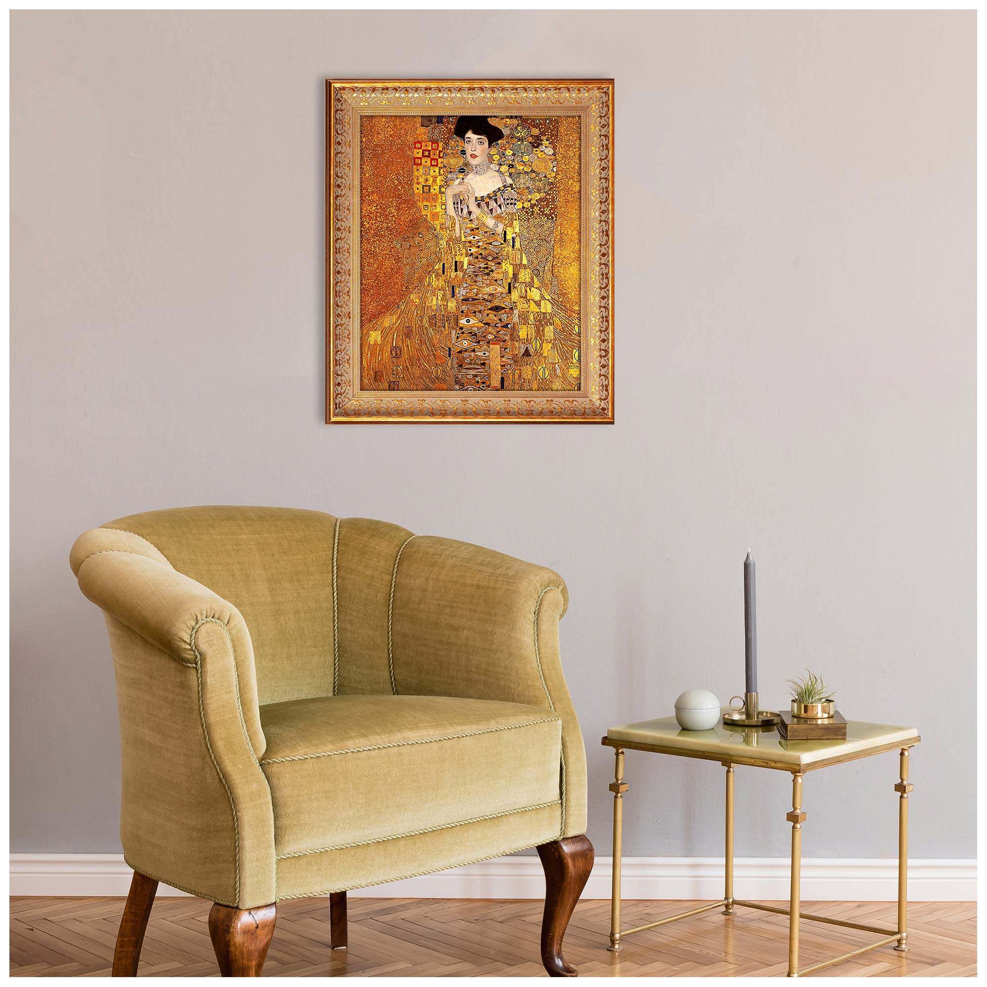 Amazon.com: The Lady in Gold by Gustav Klimt.Framed Size:24.5 x