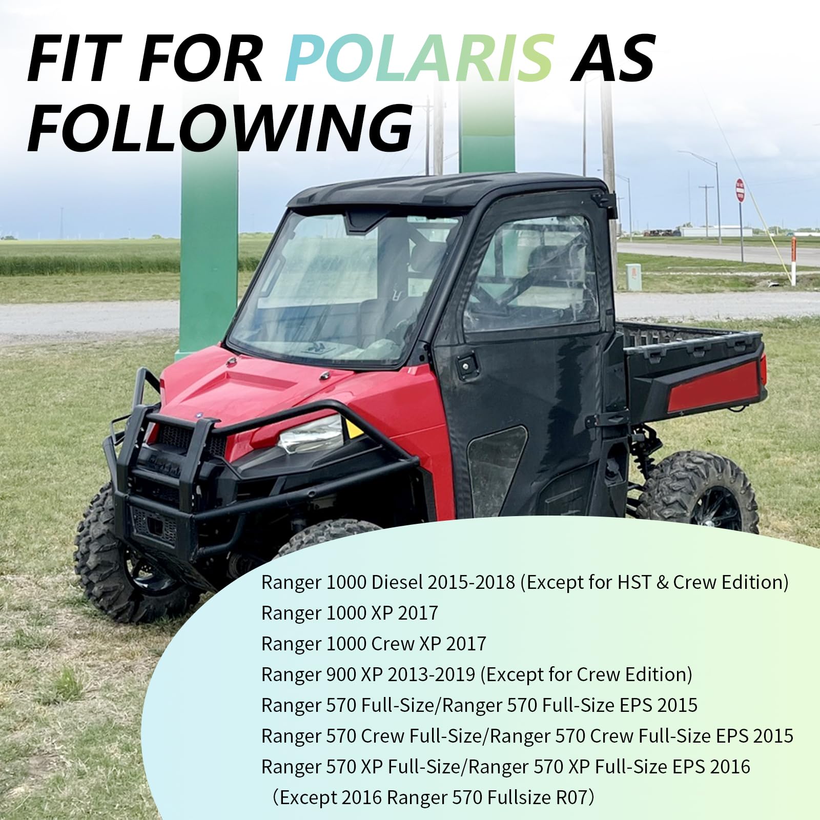 Barre stabilisatrice arrière pour Polaris Ranger 570 Fullsize 2015-2016 Rannger 900 XP 2013-2019 Ranger 1000 XP Diesel 2015-2018 5336800-458