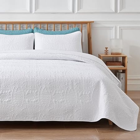 Duerme Como Un Rey 👑 Juego De Cama Acolchado 3 Piezas (individual, Doble, King) - Colcha MIA De Lujo