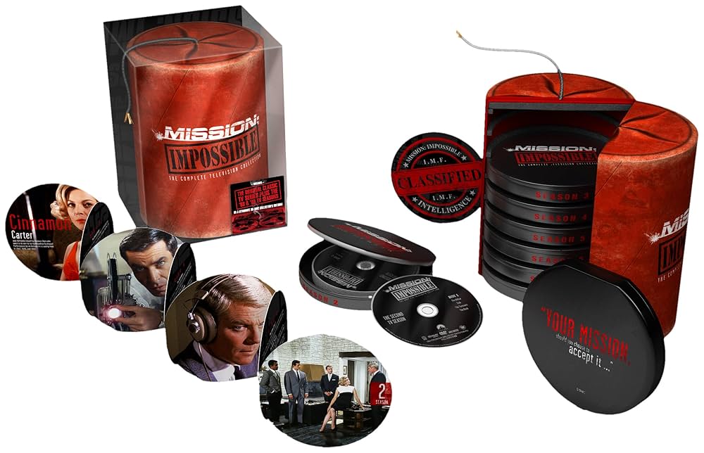 【貴重】MISSION: IMPOSSIBLE DVD TVシリーズコンプリート Mission Impossible DVD The Original TV Series Complete First