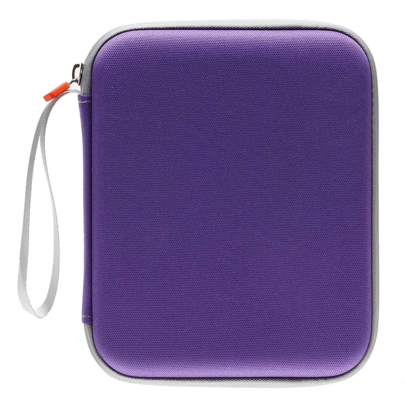 Woopais Case Holder for Yoto Card 80 Pockets 10 Page Sleeves Storage Folder Organiser Binder Album with Zipper for Player Mini Audio Cards (Purple)