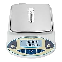 Vista 2 de Bonvoisin Balanza de Laboratorio 500gx0.01g Balanza Analítica Electrónica de Alta Precisión 0.01g de Precisión Balanza de Laboratorio Balanza