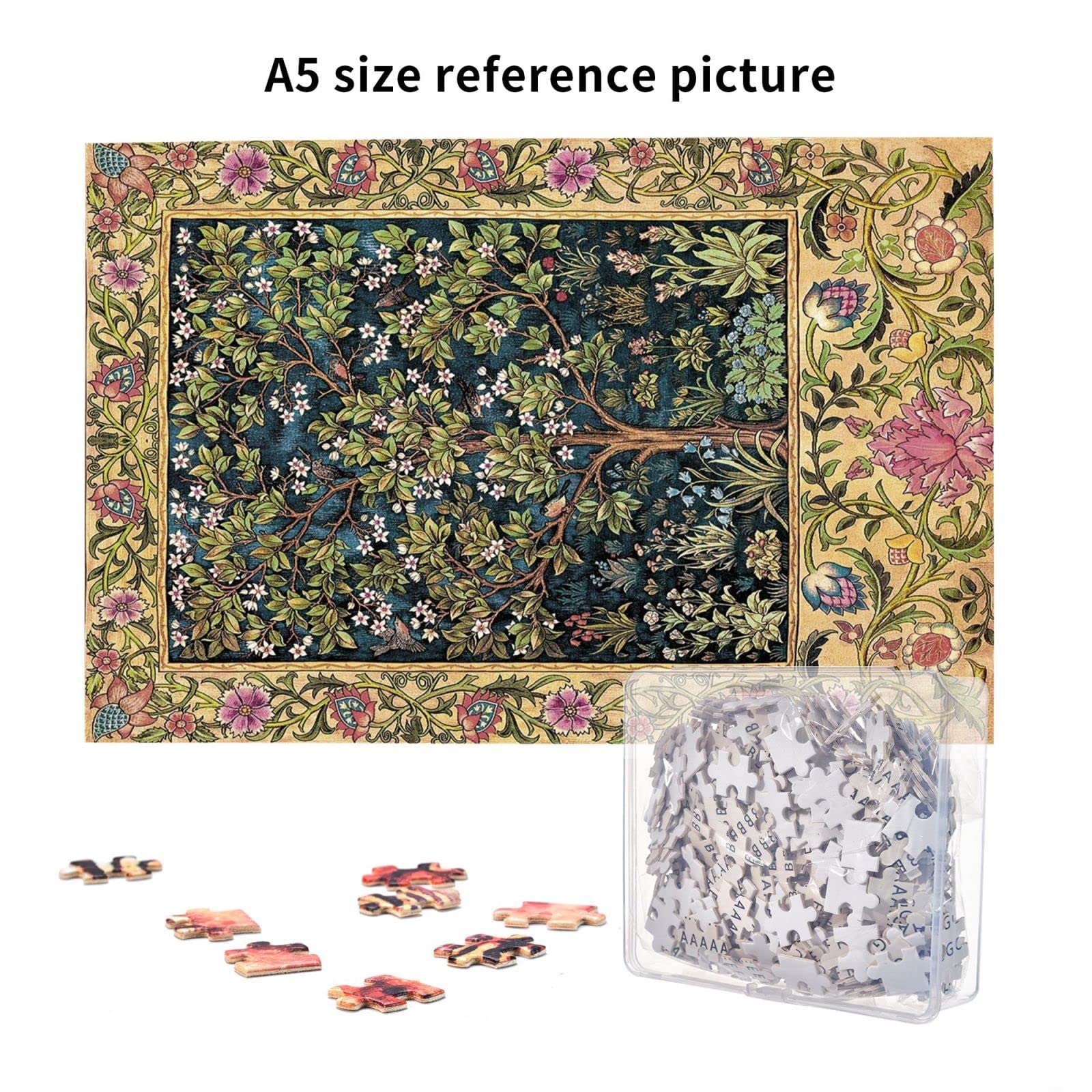 Amazon.co.jp: 1000ピース ジグソーパズル William Morris ウィリアム