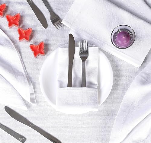 Miniatura 91 de Servilleta de tela de algodón de 18 x 18 pulgadas, color azul, servilletas de uso diario, servilletas de algodón, servilletas de boda, servilletas