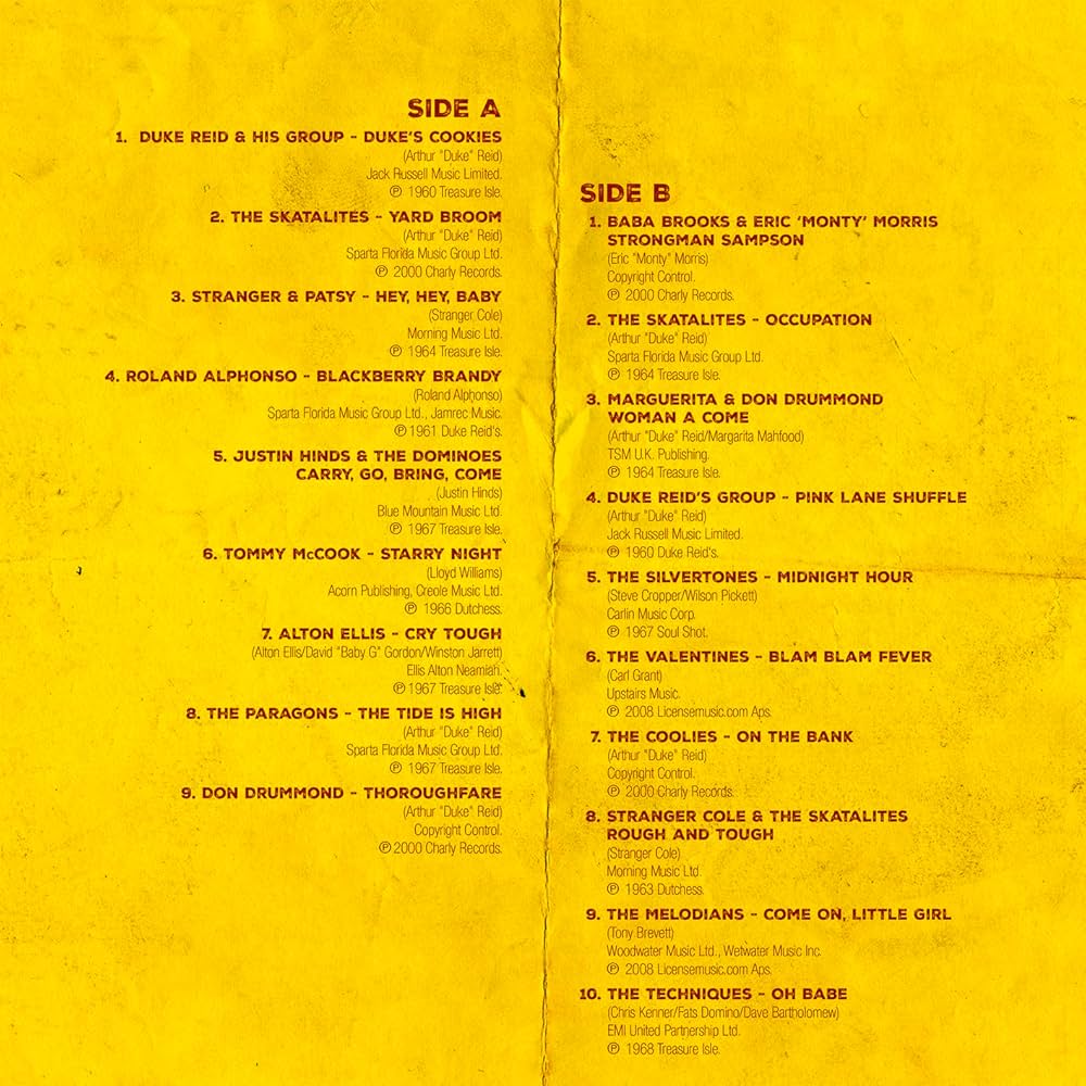 洋楽  McCook / Sca Ba / ska rocksteady Rock Steady - Ska & Rock Steady Classics From Treasure Isle