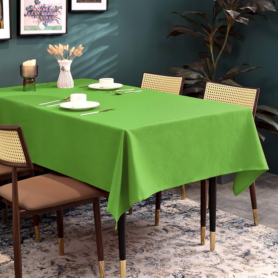 Amazon｜BALCONY & FALCON テーブルクロス 長方形 防水 類麻材質